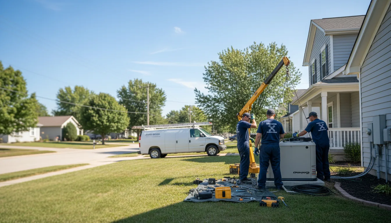 Generator Installation in Windfall, IN near me